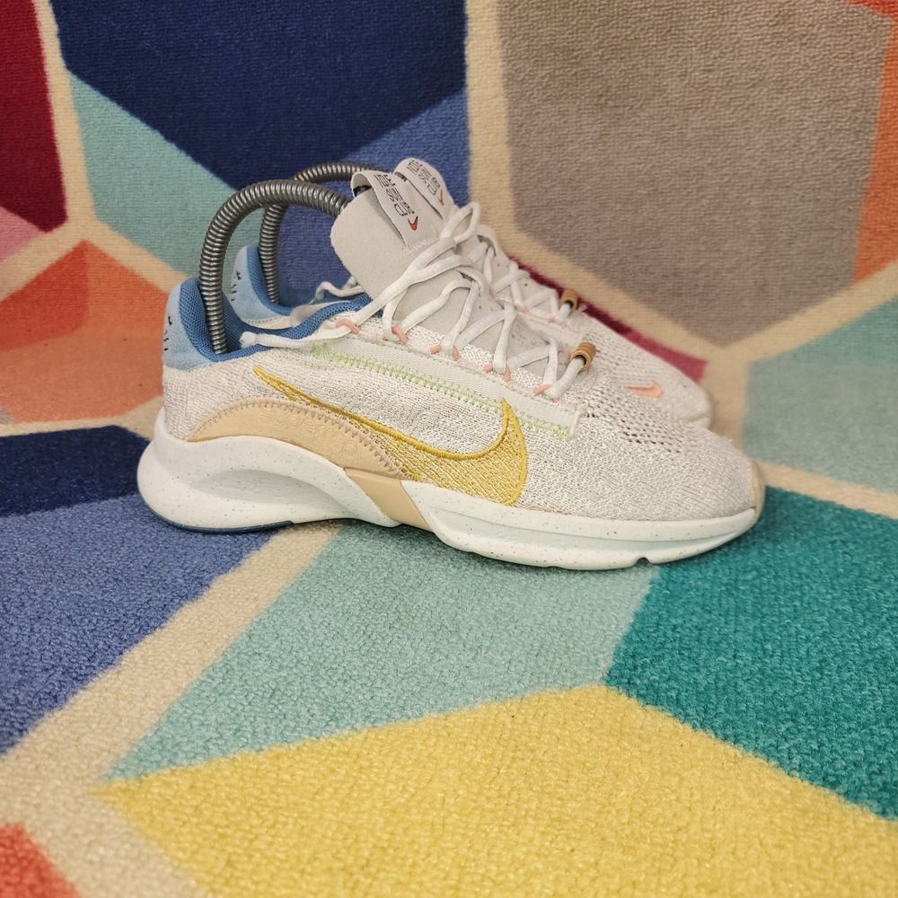 Nike Air Zoom SuperRep 2 Next Nature White Blue Yellow Training Shoes CZ0604-101